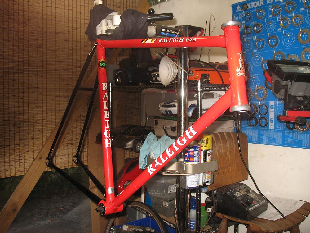 raleigh indoor bicycle trainer assembly