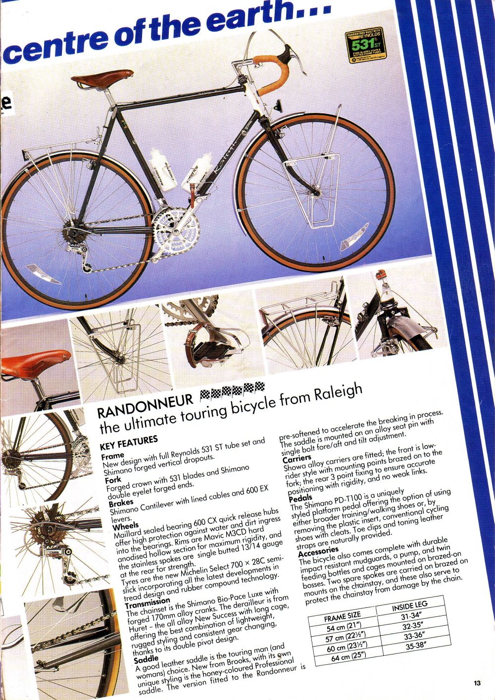 raleigh randonneur