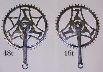 raleigh crankset