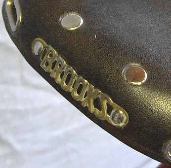 brooks saddle badge