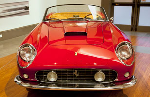 250 GT California Spyder at Italy in Motion, Coral Gables Museum